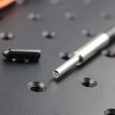 6x6 Square 2D FA MM 62.5/125um Fiber Array with armored tube fiber alignment