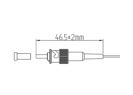 ST UPC SX 0.25dB  Fiber Optic Patch Cords